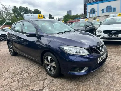 Used Nissan Pulsar Acenta 115 HP (84 kW) 2015 Blue Hatchback