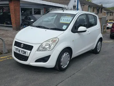 Used Suzuki Splash SZ3 2014 White Hatchback