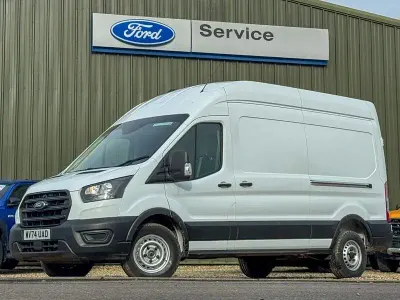 Usado Ford Transit 105 HP (77 kW) 2023 Branco Van
