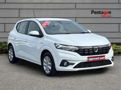 Used Dacia Sandero Comfort 90 HP (66 kW) 2022 White Hatchback