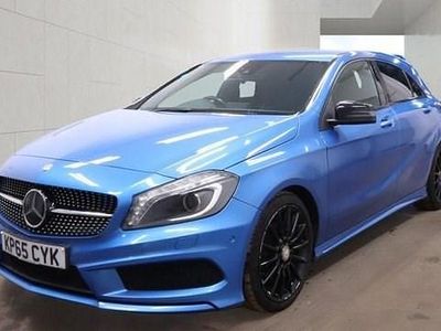 Used Mercedes A200 AMG 136 HP (100 kW) 2015 Blue Hatchback