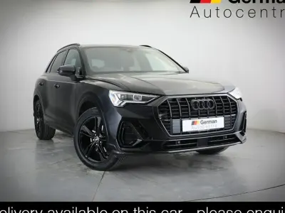 Used Audi Q3 S-Line 150 HP (110 kW) 2021 Black SUV