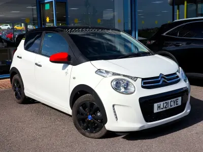 Używany Citroën C1 2021 Biały Hatchback