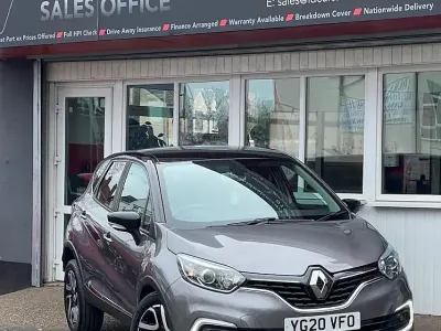 Begagnad Renault Captur Iconic 150 HK (110 kW) 2020 Grå SUV