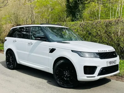 Used Land Rover Range Rover Sport Autobiography Dynamic 306 HP (225 kW) 2019 White SUV