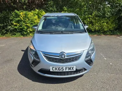 Used Vauxhall Zafira Tourer 140 HP (102 kW) 2015 Silver MPV
