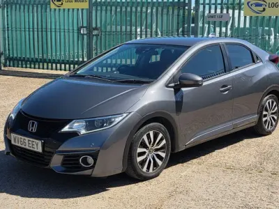 Second-hand Honda Civic SE Plus 120 CP (88 kW) 2016 Gri Hatchback