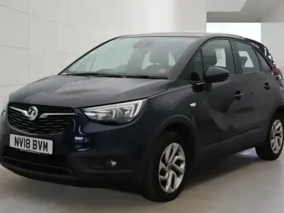 Used Vauxhall Crossland X S 110 HP (80 kW) 2018 Blue SUV