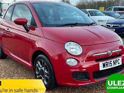 Red Used 2015 Fiat 500 S Hatchback | £2,900 (Good price)