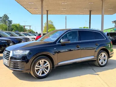 Used Audi Q7 S-Line 272 HP (200 kW) 2016 Black SUV