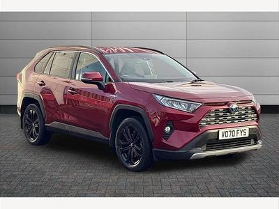 Red Used 2020 Toyota RAV4 Hybrid Design SUV | £22,901 (Fair price)