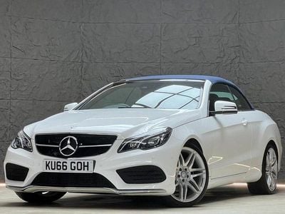 Used Mercedes E350 AMG line 2016 White Cabriolet