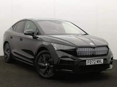 Used Skoda Enyaq iV vRS 219 kW (299 HP) 2023 Black SUV