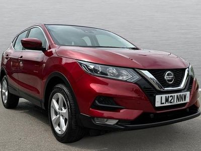Red Used 2021 Nissan Qashqai Acenta Premium SUV | £15,280 (Fair price)