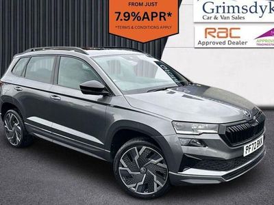 Used Skoda Karoq SportLine 150 HP (110 kW) 2021 Grey SUV