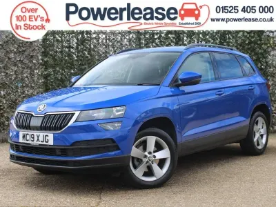 Used Skoda Karoq SE Technology 150 HP (110 kW) 2019 Blue SUV