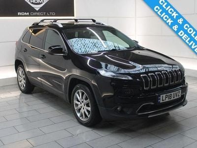 Black Used 2018 Jeep Cherokee Limited SUV | £8,700 (Good price)