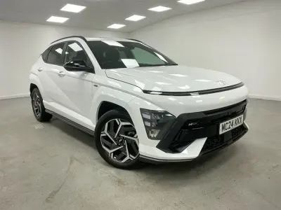 Gebraucht Hyundai Kona N Line 2024 Weiß SUV
