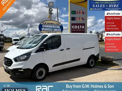 Used Ford Transit Custom 105 HP (77 kW) 2022 White Van