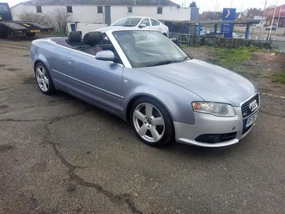 Used Audi A4 Cabriolet S-Line 2006 Silver Cabriolet