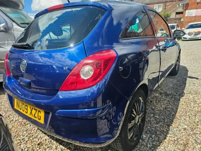 Used Vauxhall Corsa Club 2009 Blue Hatchback