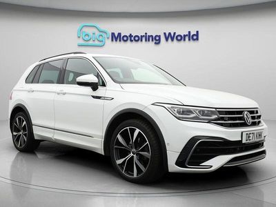 White Used 2021 VW Tiguan R-line SUV | £21,800 (Fair price)