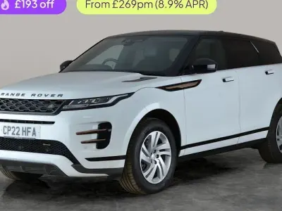 Begagnad Land Rover Range Rover evoque R-Dynamic 309 HK (227 kW) 2022 Vit SUV