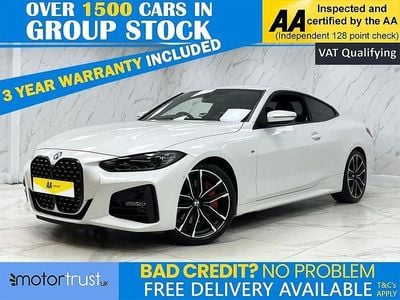 White Used 2021 BMW 420 M Sport Coupe | £26,895 (Fair price)