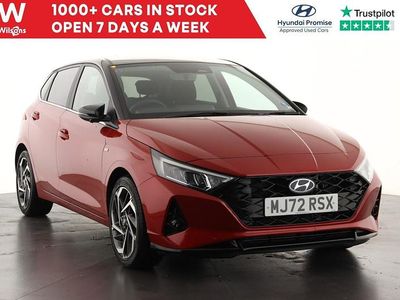 Red Used 2022 Hyundai i20 Ultimate Hatchback | £16,699 (Fair price)