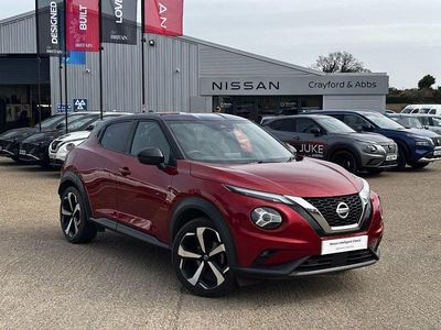 Used Nissan Juke Tekna 117 HP (86 kW) 2020 Sunset red SUV