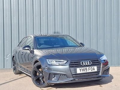 Used Audi A4 Black Edition 150 HP (110 kW) 2019 Grey Sedan