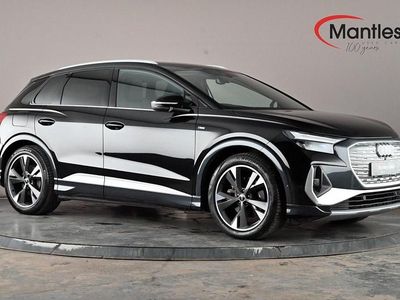 Used Audi Q4 e-tron S-Line 125 kW (170 HP) 2022 Black SUV