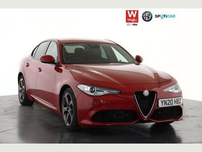 used Alfa Romeo Alfa 6 GIULIA 2.0T VELOCE AUTO EURO(S/S) 4DR PETROL FROM 2020 FROM EPSOM (KT17 1DH) | SPOTICAR