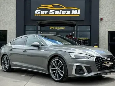 Used Audi A5 S-Line 163 HP (119 kW) 2023 Grey Coupe
