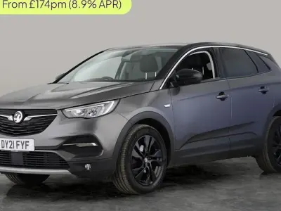 Used Vauxhall Grandland X SRi 131 HP (96 kW) 2021 Grey SUV