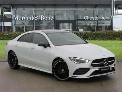 Used Mercedes CLA200 AMG Line Premium Plus 161 HP (118 kW) 2023 White Coupe