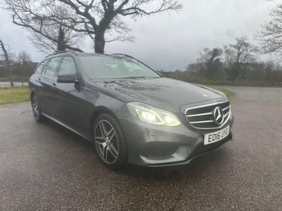 Grey Used 2016 Mercedes E220 AMG Estate | £9,995 (Fair price)
