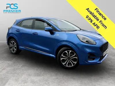 Used Ford Puma ST-Line 125 HP (91 kW) 2023 Desert island blue (exclusive paint) SUV