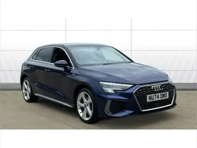 Used Audi A3 e-tron S-Line 200 HP (147 kW) 2024 Blue Hatchback