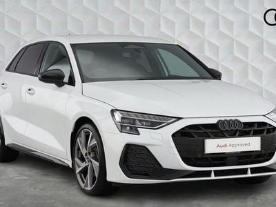 Used Audi A3 Sportback Black Edition 2025 White Hatchback