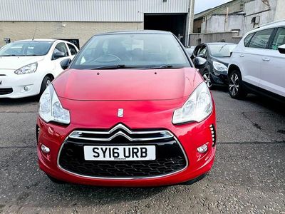 Used DS Automobiles DS3 2016 Red Hatchback
