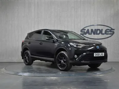 Used Toyota RAV4 Hybrid 2018 Black SUV