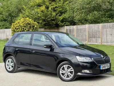 Używany Skoda Fabia SE 110 KM (80 kW) 2019 Czarny Hatchback
