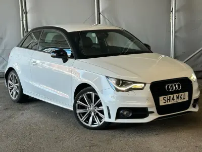 Used Audi A1 S-Line 2014 White Hatchback