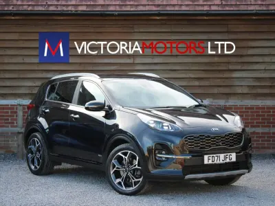 Used Kia Sportage GT-Line 136 HP (100 kW) 2022 Black SUV