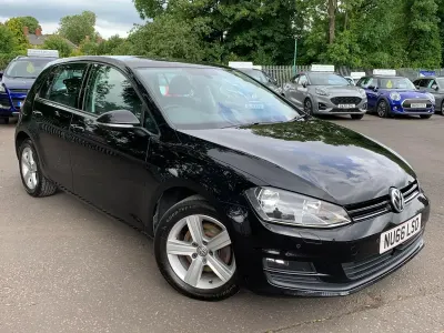 Used VW Golf VII Edition 125 HP (91 kW) 2016 Black Hatchback