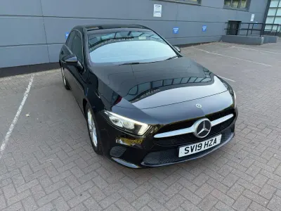 Used Mercedes A180 2019 Black Hatchback