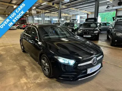 Used Mercedes A200 AMG Line Premium 150 HP (110 kW) 2020 Black Sedan