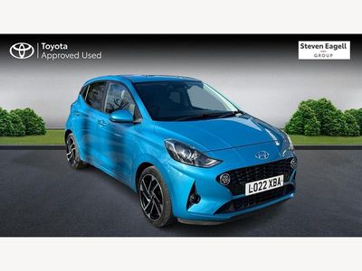 Used Hyundai i10 Premium 2022 Turquoise Hatchback
