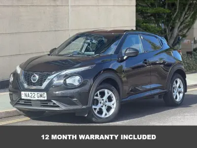 Used Nissan Juke N-Connecta 114 HP (83 kW) 2022 Black SUV